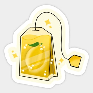 Lemon Tea Sticker